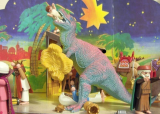 Illustration for article titled Scifi-Themed Nativities Offer an Alternative Christmas Story